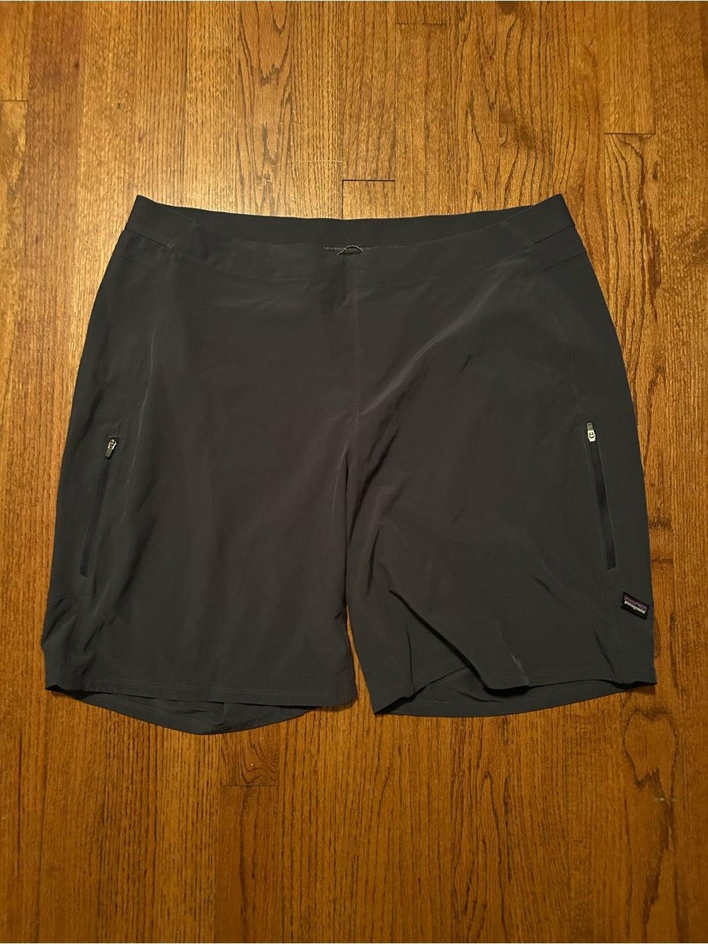 Patagonia Men's Dark Charcoal Hybrid Active Shorts